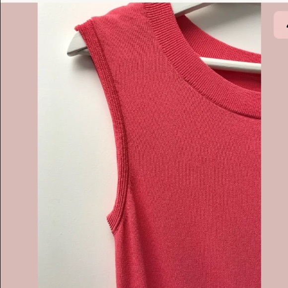 Ann Taylor Women’s Sleeveless Stretch Top Pink Sm - Picture 3 of 8